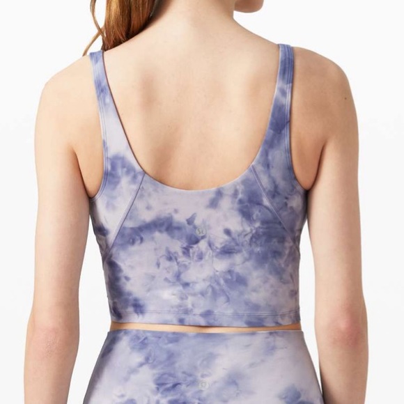 NWT lululemon align tank diamond dye iced iris - Picture 2 of 4